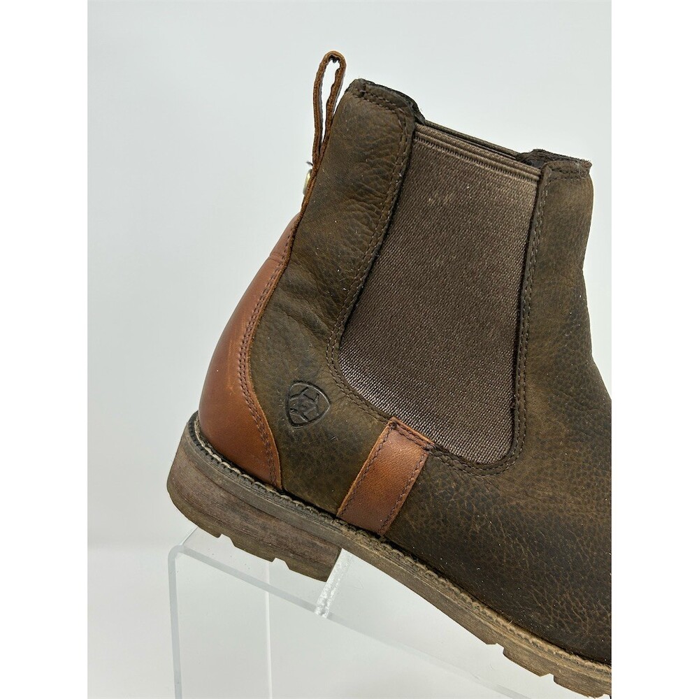 Ariat Wexford H2O Womens Chelsea Ankle Boots Brown Waterproof Pull On Size 8.5 - Picture 2 of 14